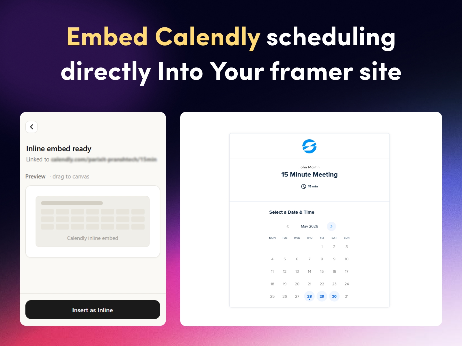 Calendly Booking