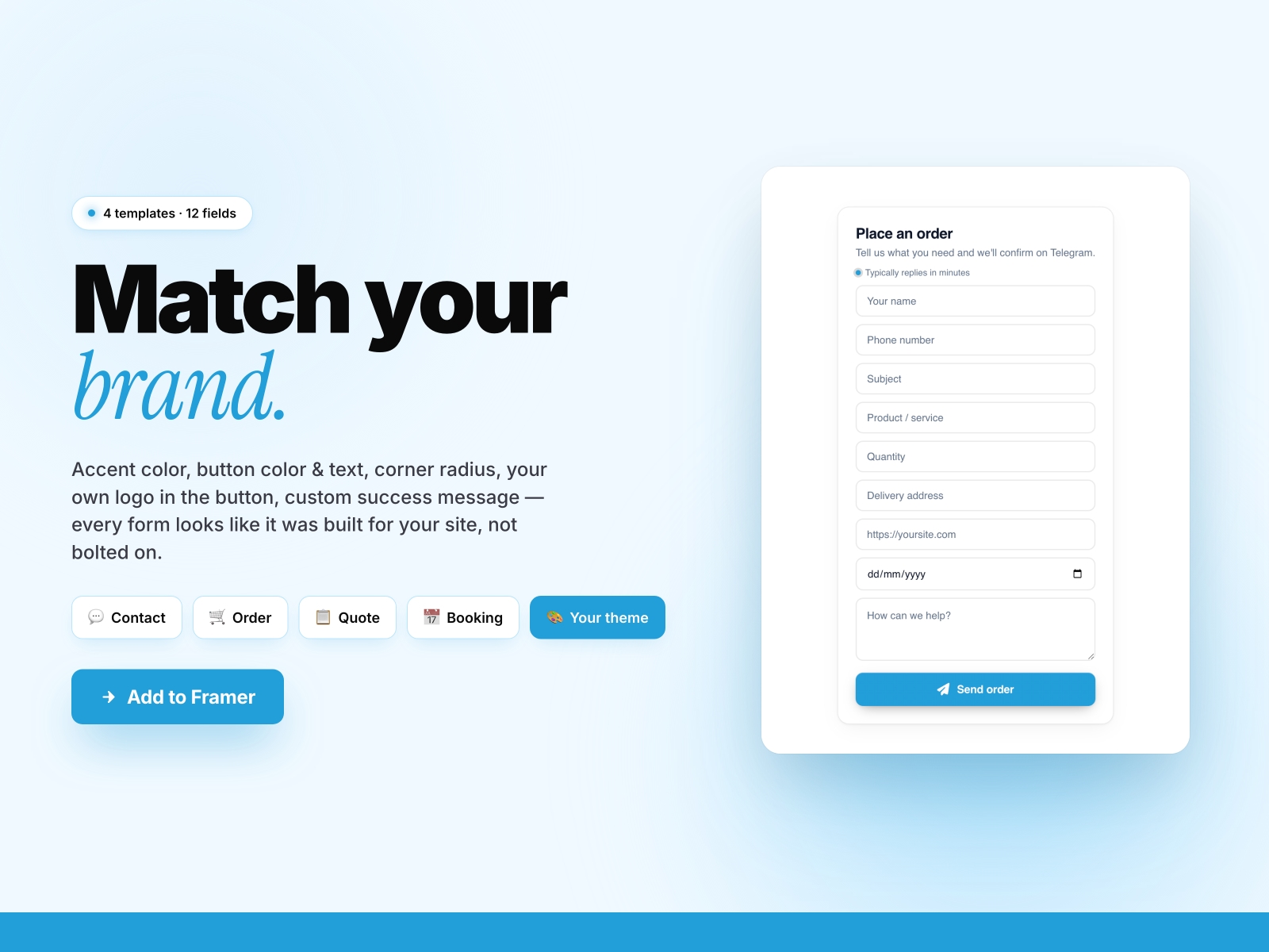 Telegram Forms