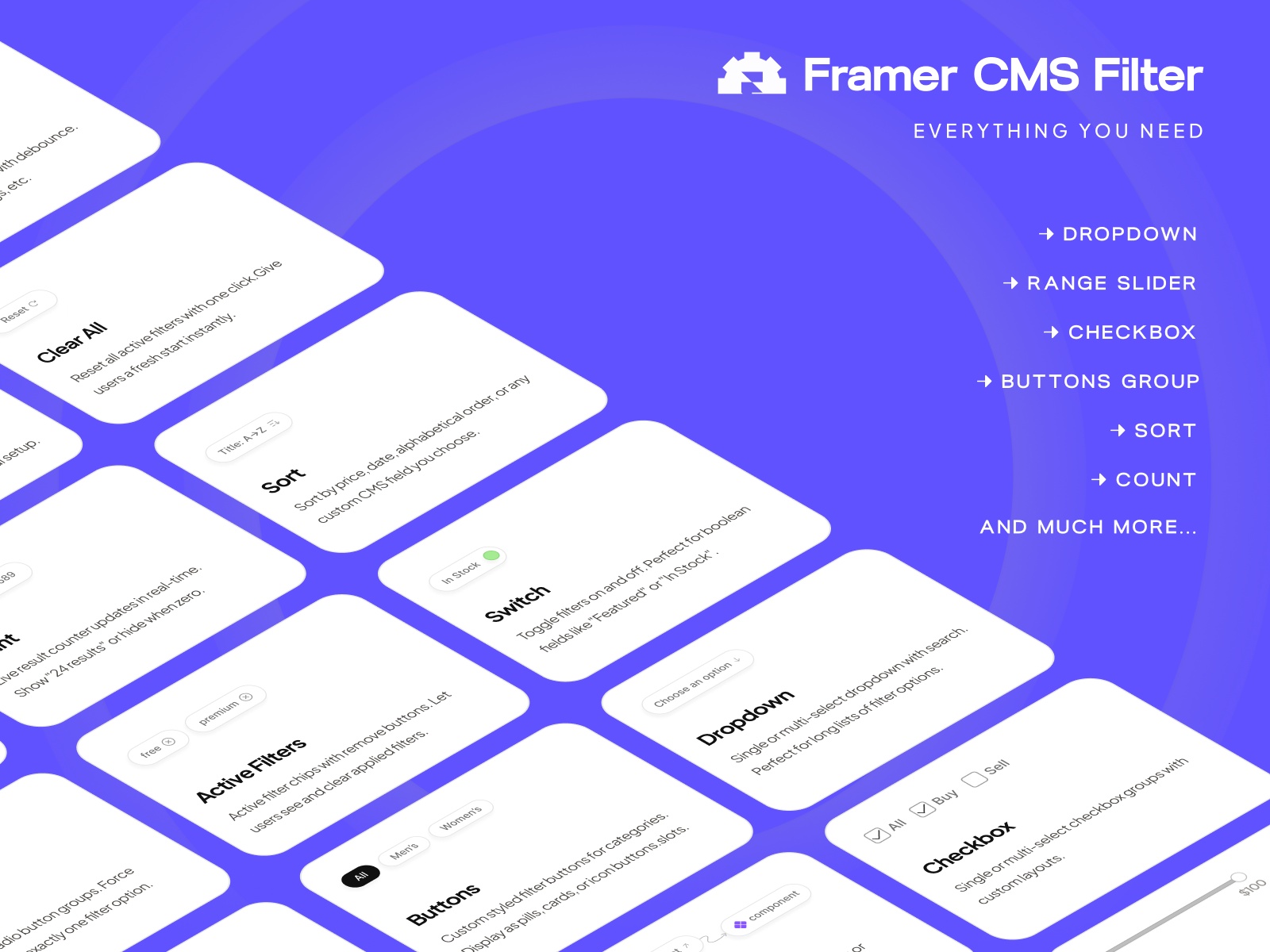 Framer CMS Filter