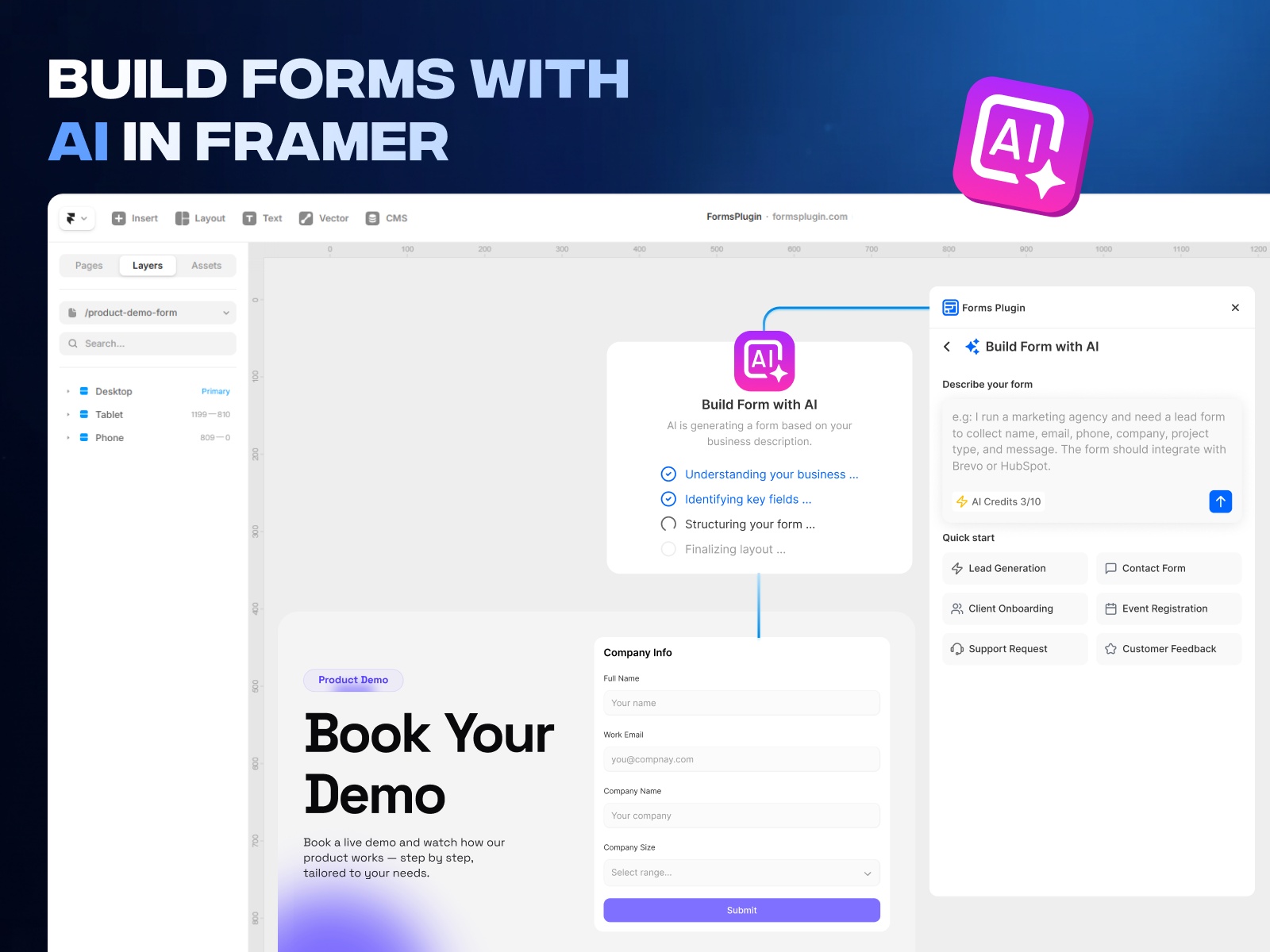 Forms Plugin