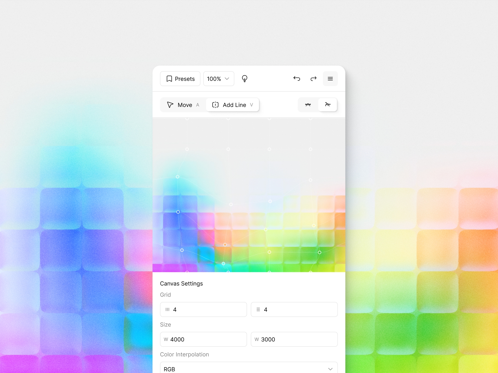 ColorFlow — Mesh Gradient