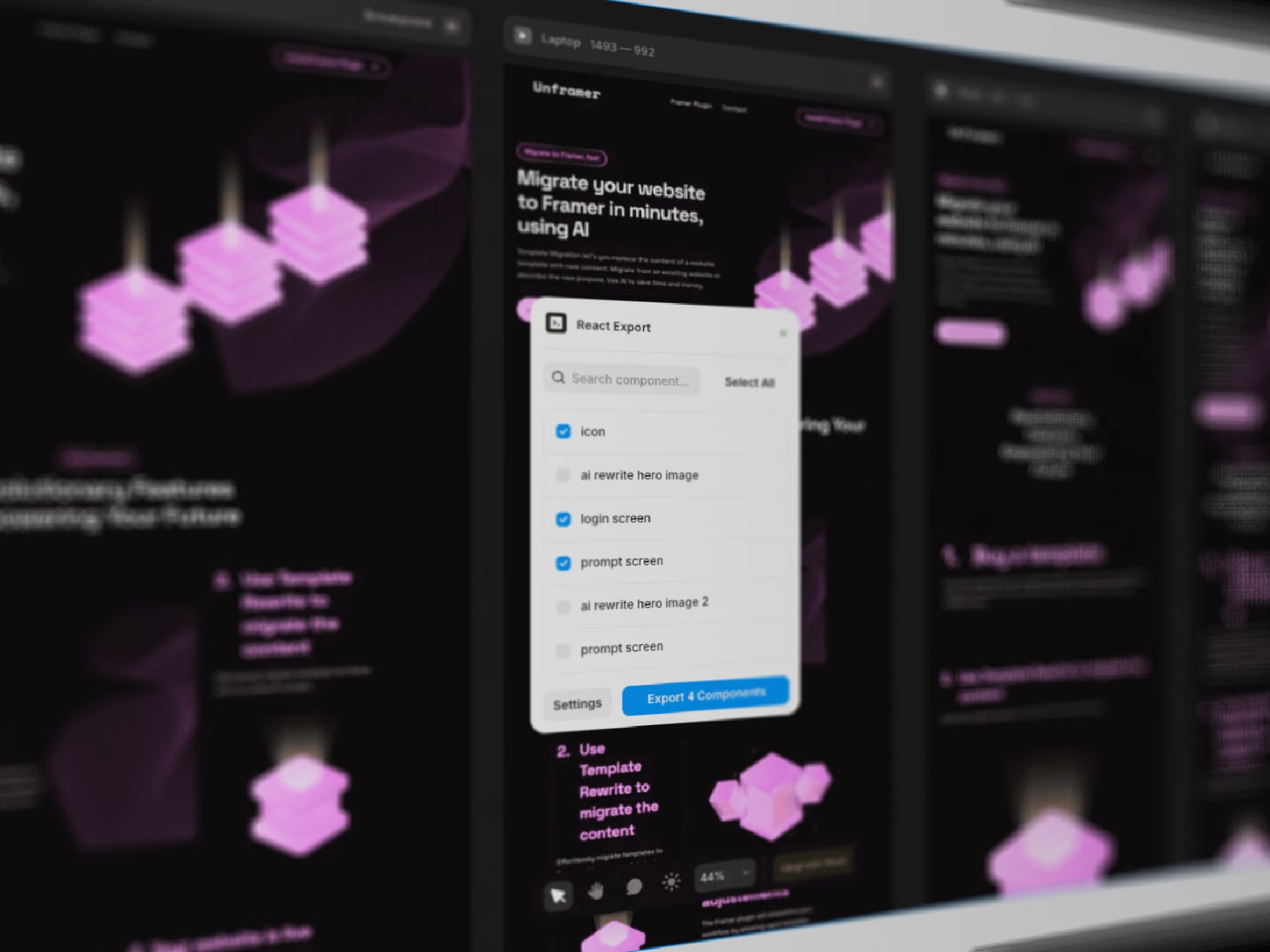 React Export