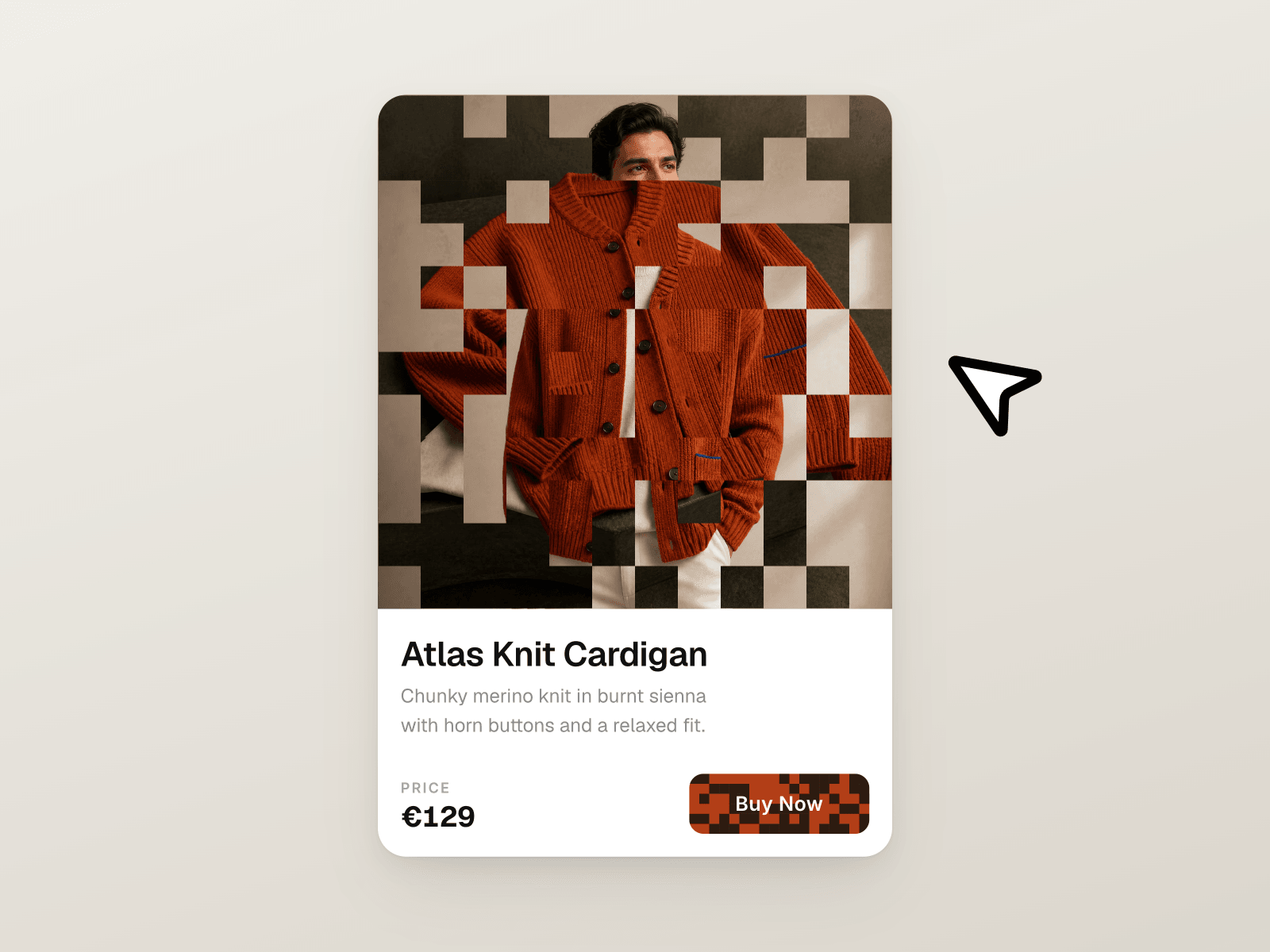 Pixel Hover Card