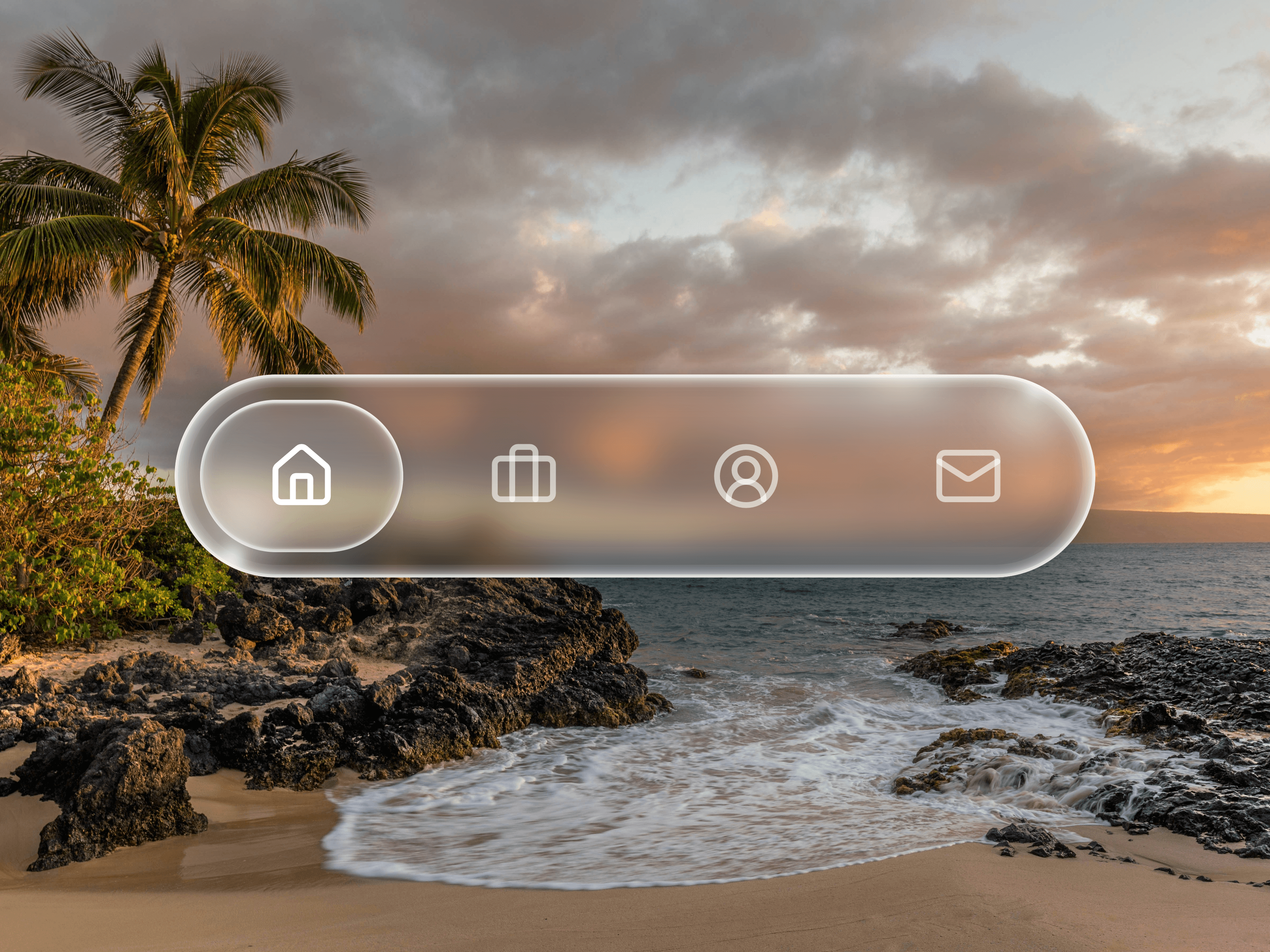 Liquid Glass Nav Pro