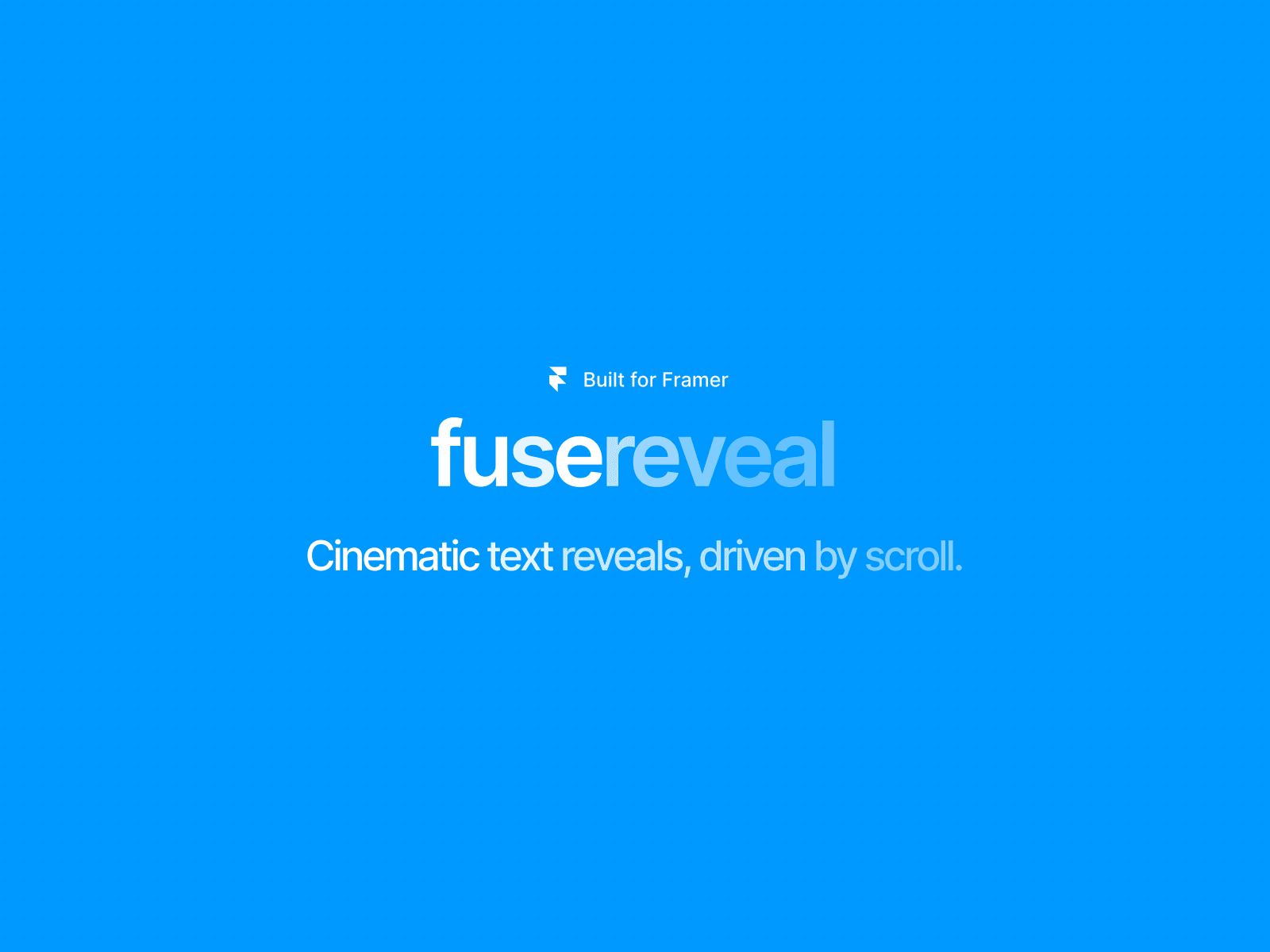 FuseReveal