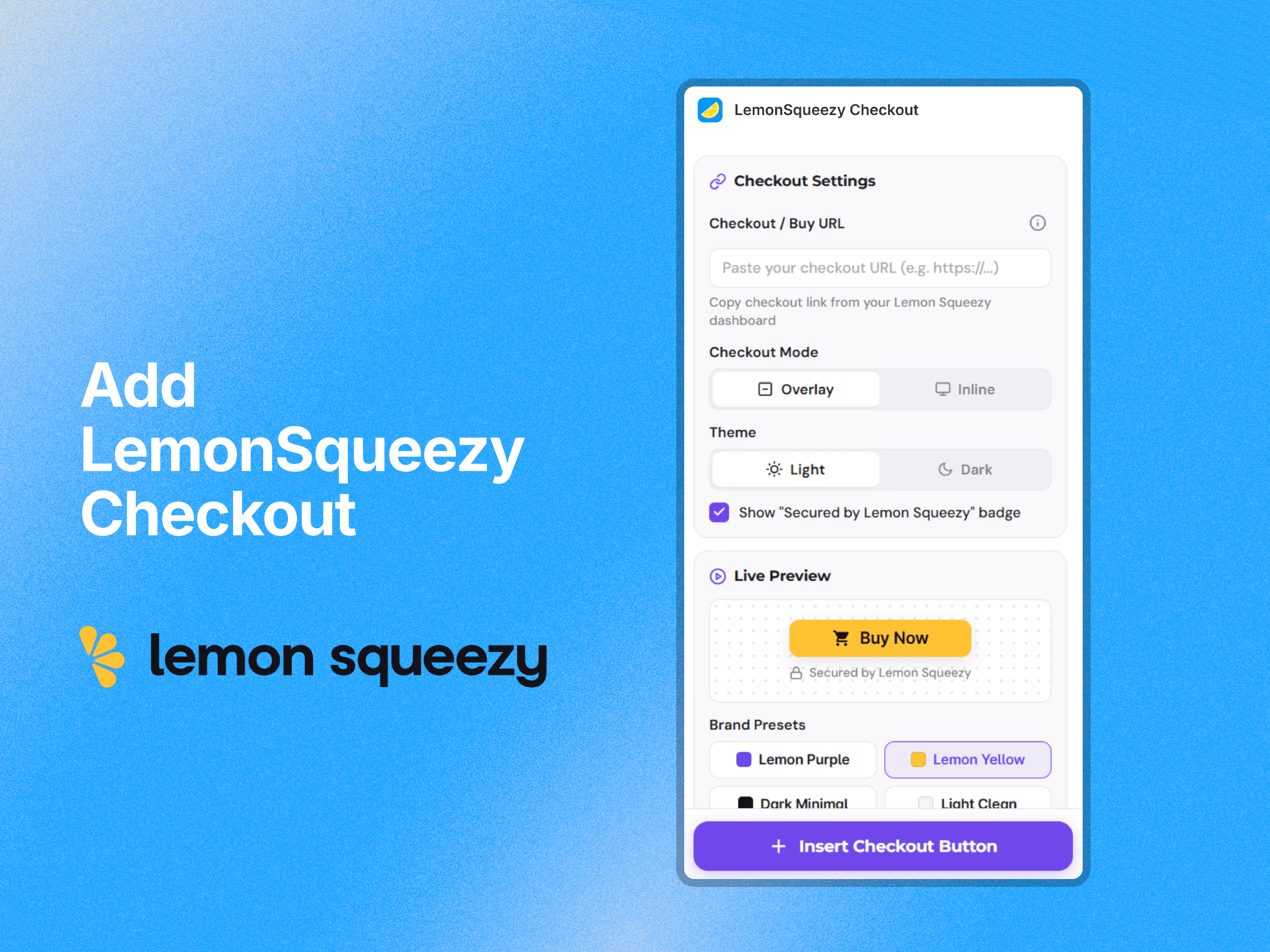 LemonSqueezy Checkout