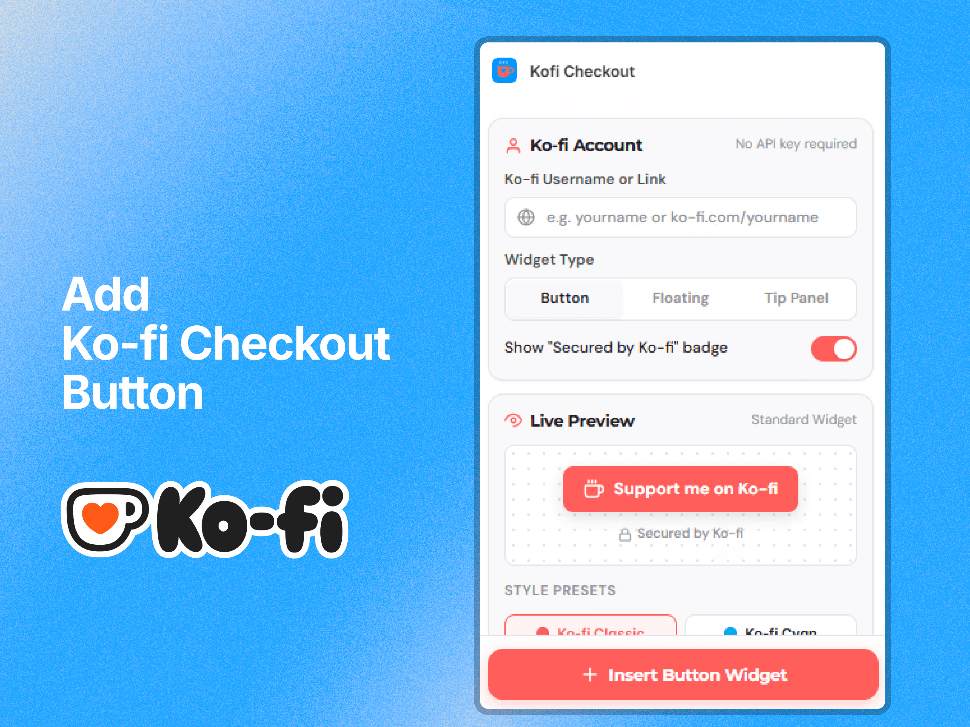 Kofi Checkout